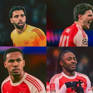 开云-阿森纳3月队内最佳球员候选：拉亚，赖斯，加布里埃尔，埃泽